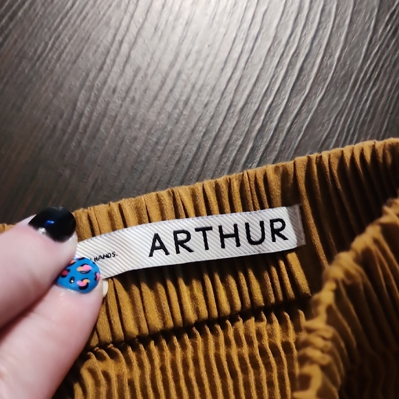 Ribbed Mustard Pantsuit - Picture 9 of 10